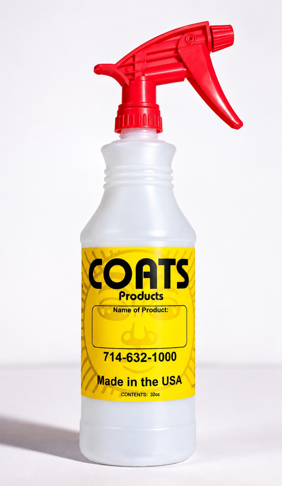 32oz Bottle with Red Sprayer