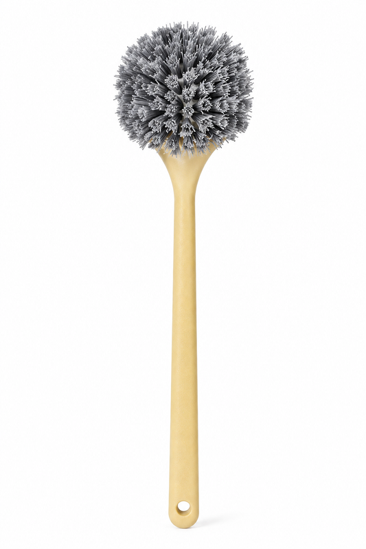 Ultra Soft Salt N' Pepper Brush (Long)